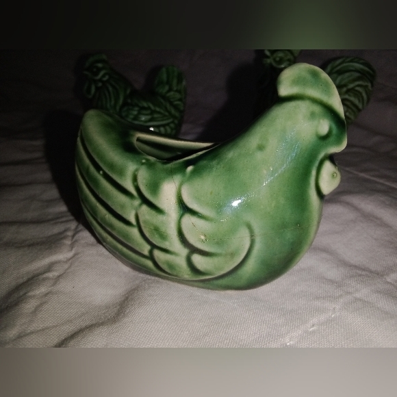 Vintage Japan Rooster Hen Salt Pepper Shakers Toothpick Holder - Picture 14 of 16